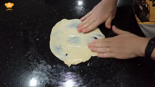 Roti Canai Home Made Recipe Thinning The Dough