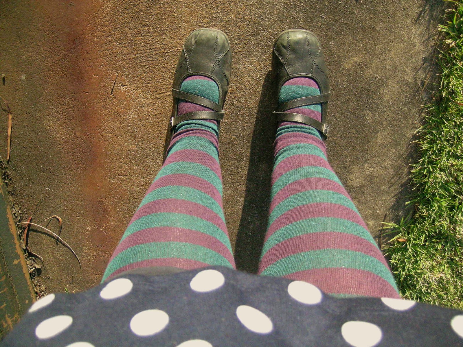 Colourful Curves: Polka Dot Peplum