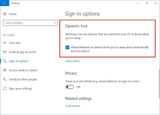 Cara Menggunakan Dynamic Lock di Windows 10