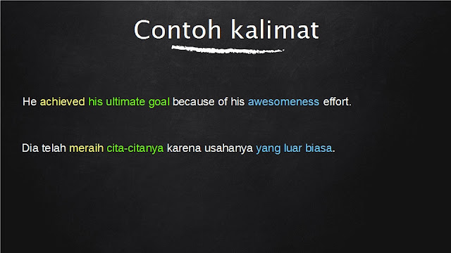 Arti awesome dalam bahasa Indonesia dan contoh kalimatnya
