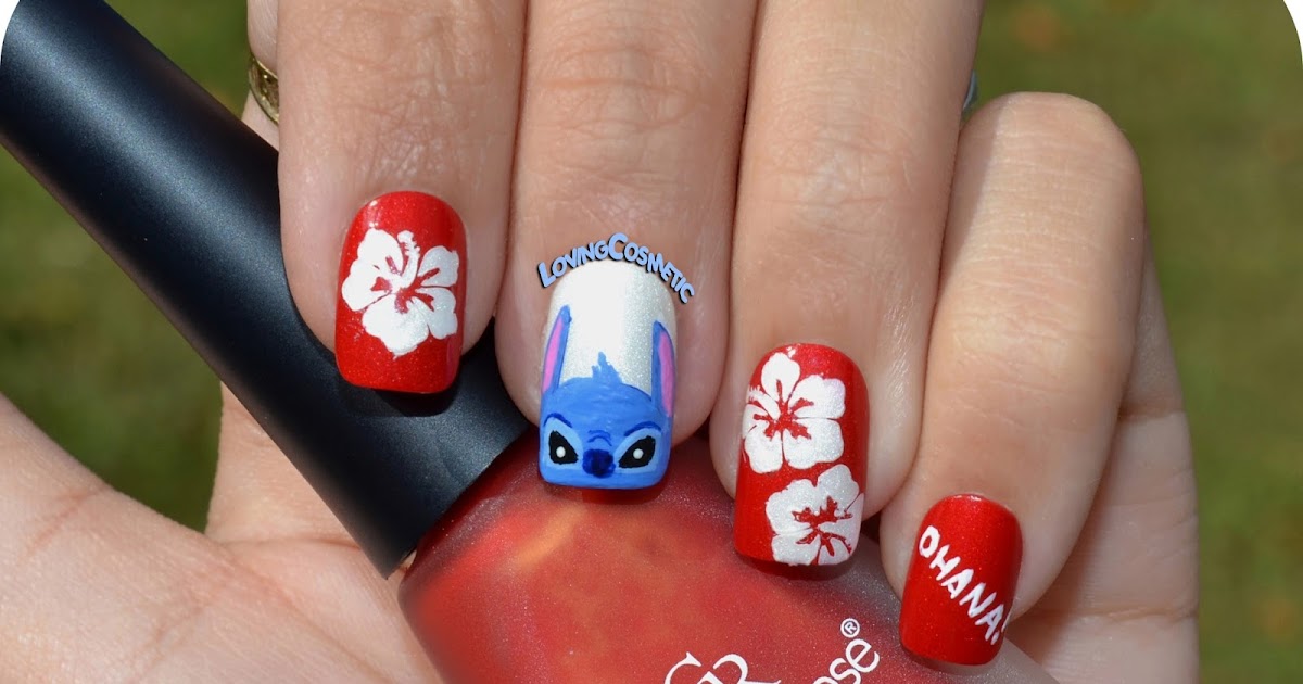 Nail Art Lilo & Stitch LovingCosmetic