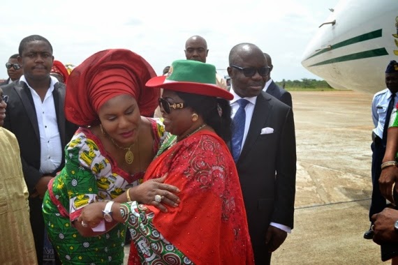 unnamed Photos: Anambra First Lady welcomes Mama Peace to Onitsha
