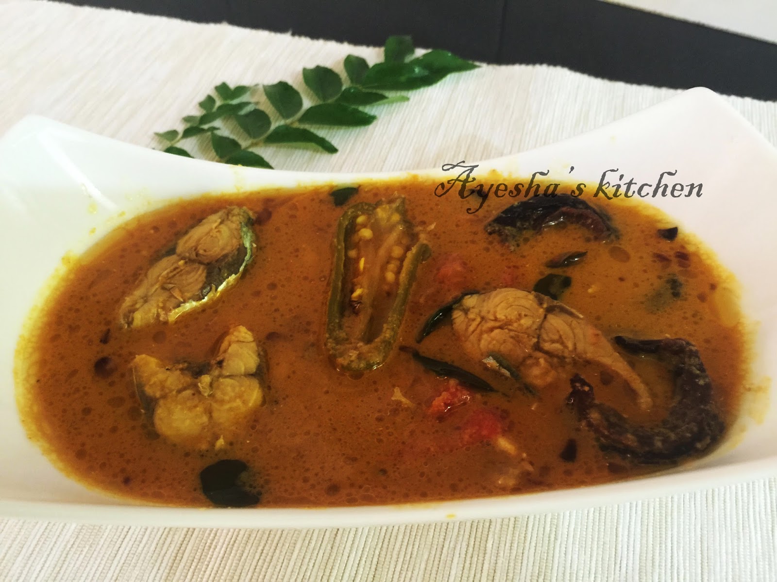 FISH RECIPES FISH CURRY / KERALA FISH COCONUT CURRY