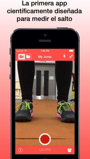 HACIENDO DEPORTE: App My Jump