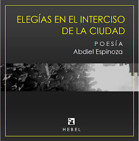 Elegías en el interciso de la ciudad, Hebel Ediciones, 2015