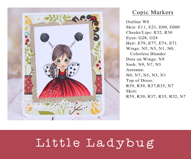 Heather's Hobbie Haven - Little Ladybug Card Kit