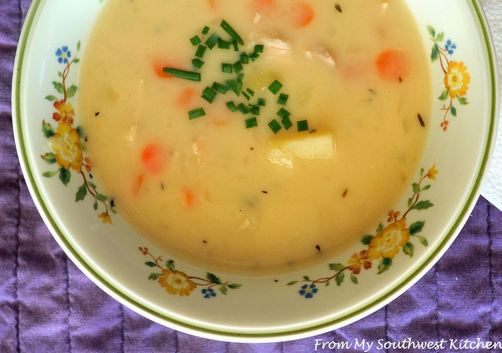 From My Southwest Kitchen: Cream of Chicken Soup