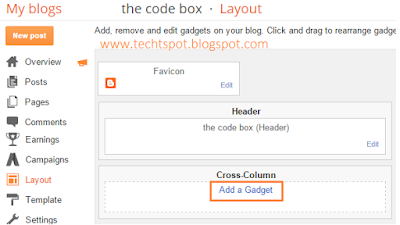 Create Tabs Links To Blogger Blog 6