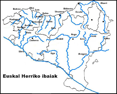 Resultado de imagen de euskal herriko mapa fisikoa