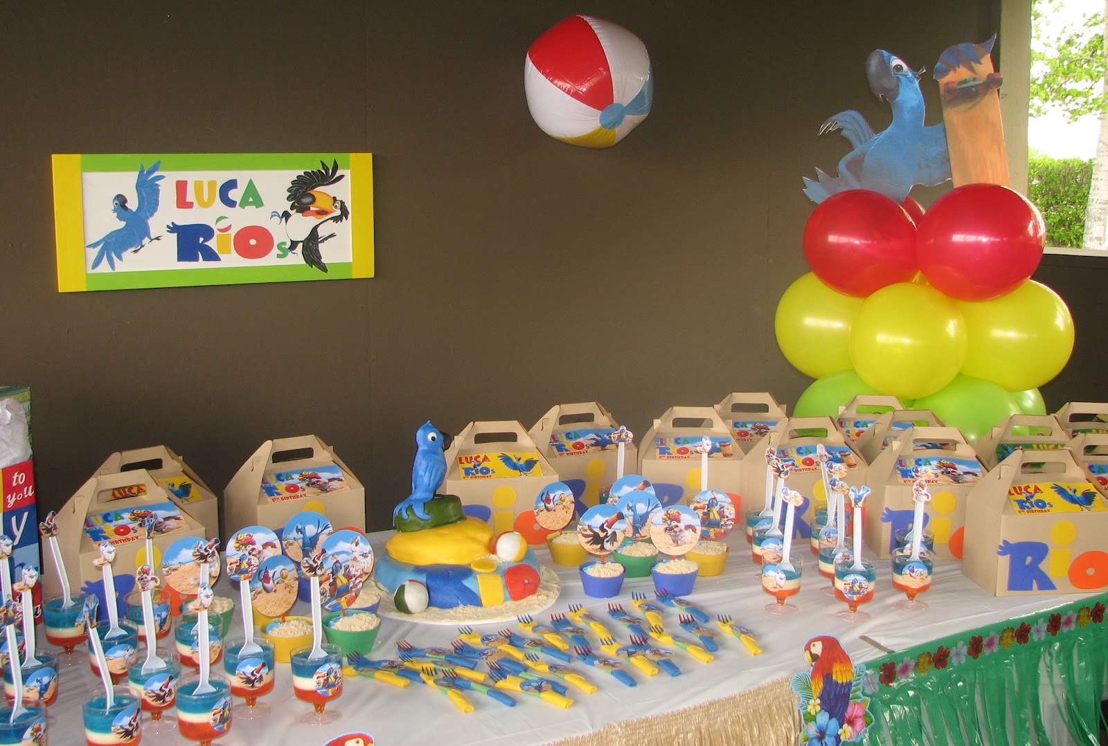 Utopia Party Decor Rio Party Decor