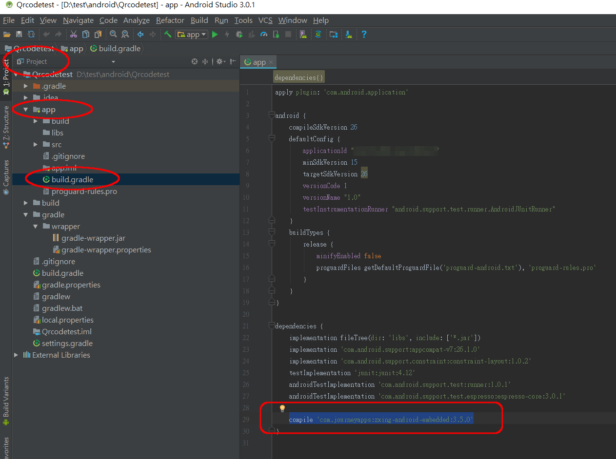 zxing gradle android studio zxing gradle android studio