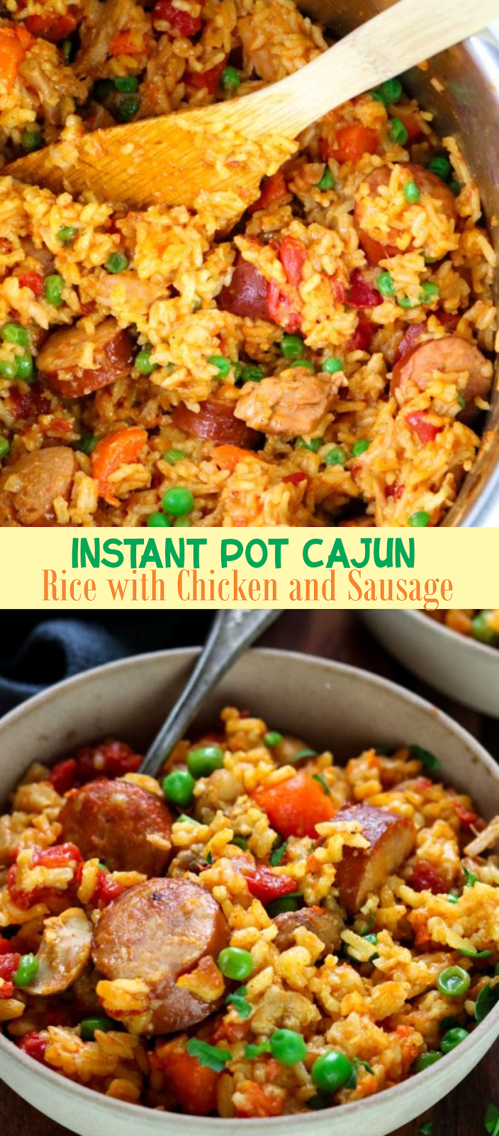 Instant Pot Cajun Rice with Chicken and Sausage | EAT