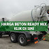 Harga Beton Ready mix Jakarta Per m3 2019