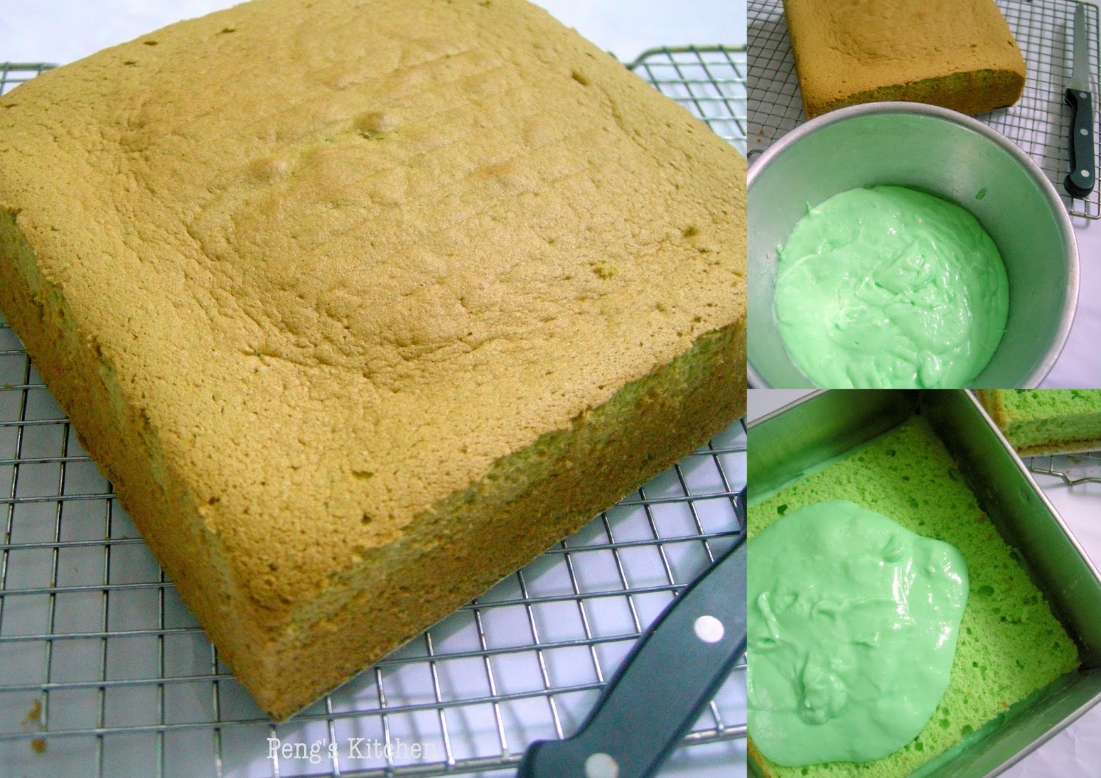 Peng's Kitchen Pandan Kaya Layer Cake