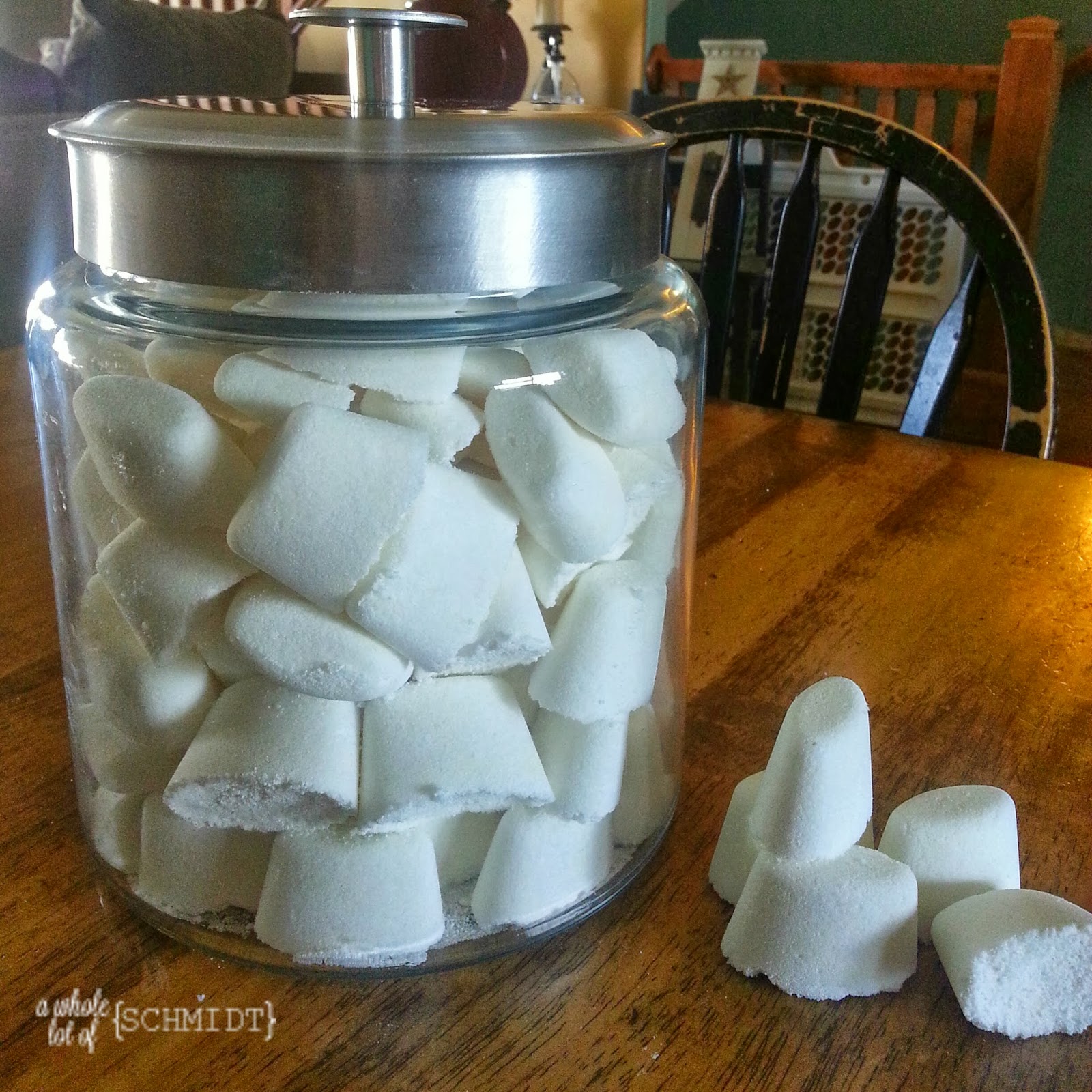 After they have been packed down, add 3 drops of dishwashing liquid to