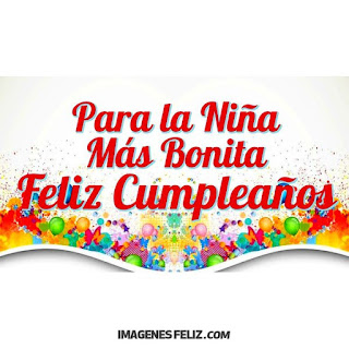 Feliz Cumpleaños Niña