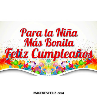 Feliz Cumpleaños Niña