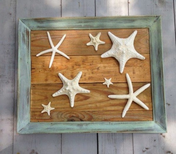Original decorations from wooden pallets