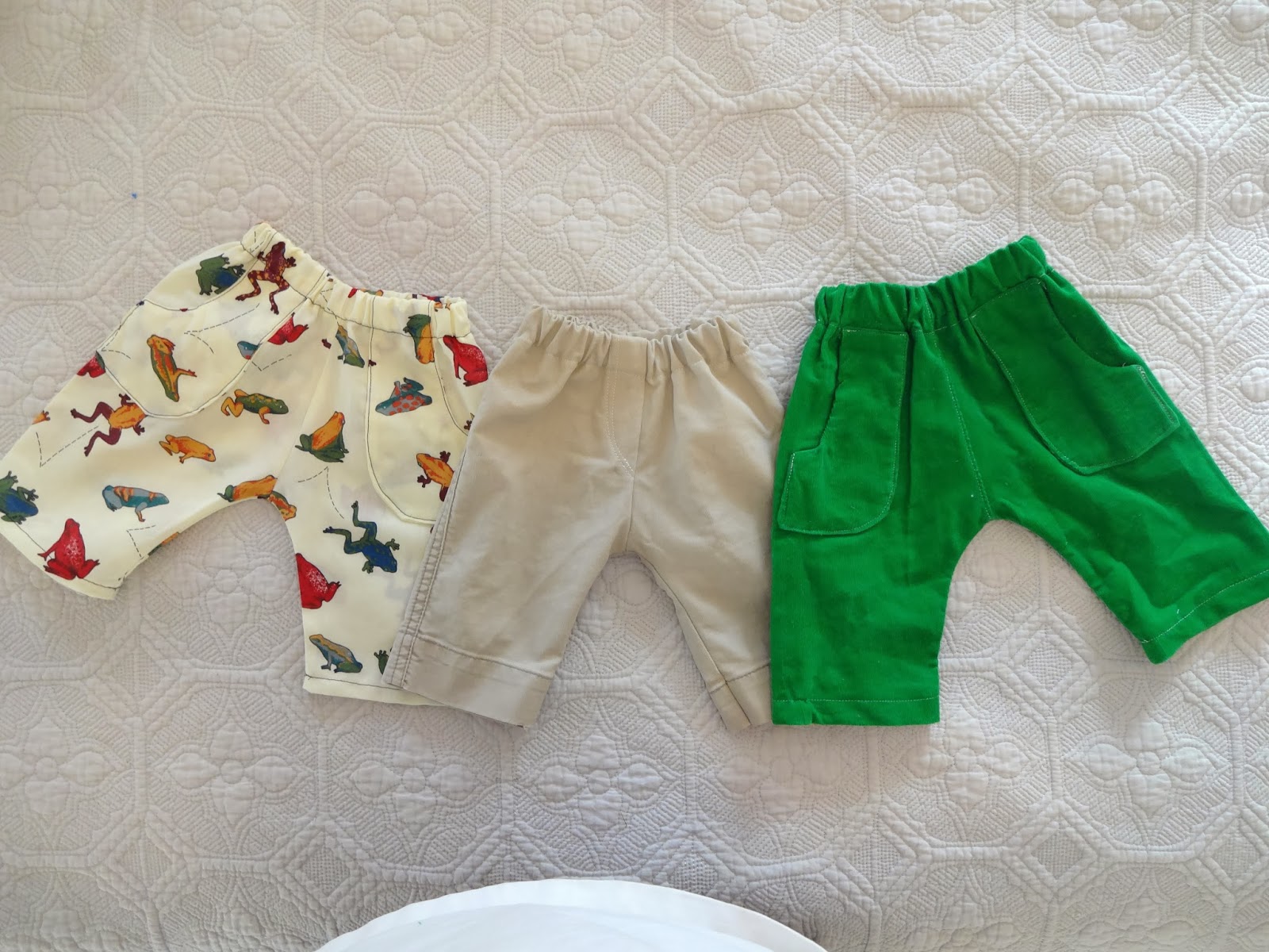 SeeMeSew 3rd pair of baby pants!