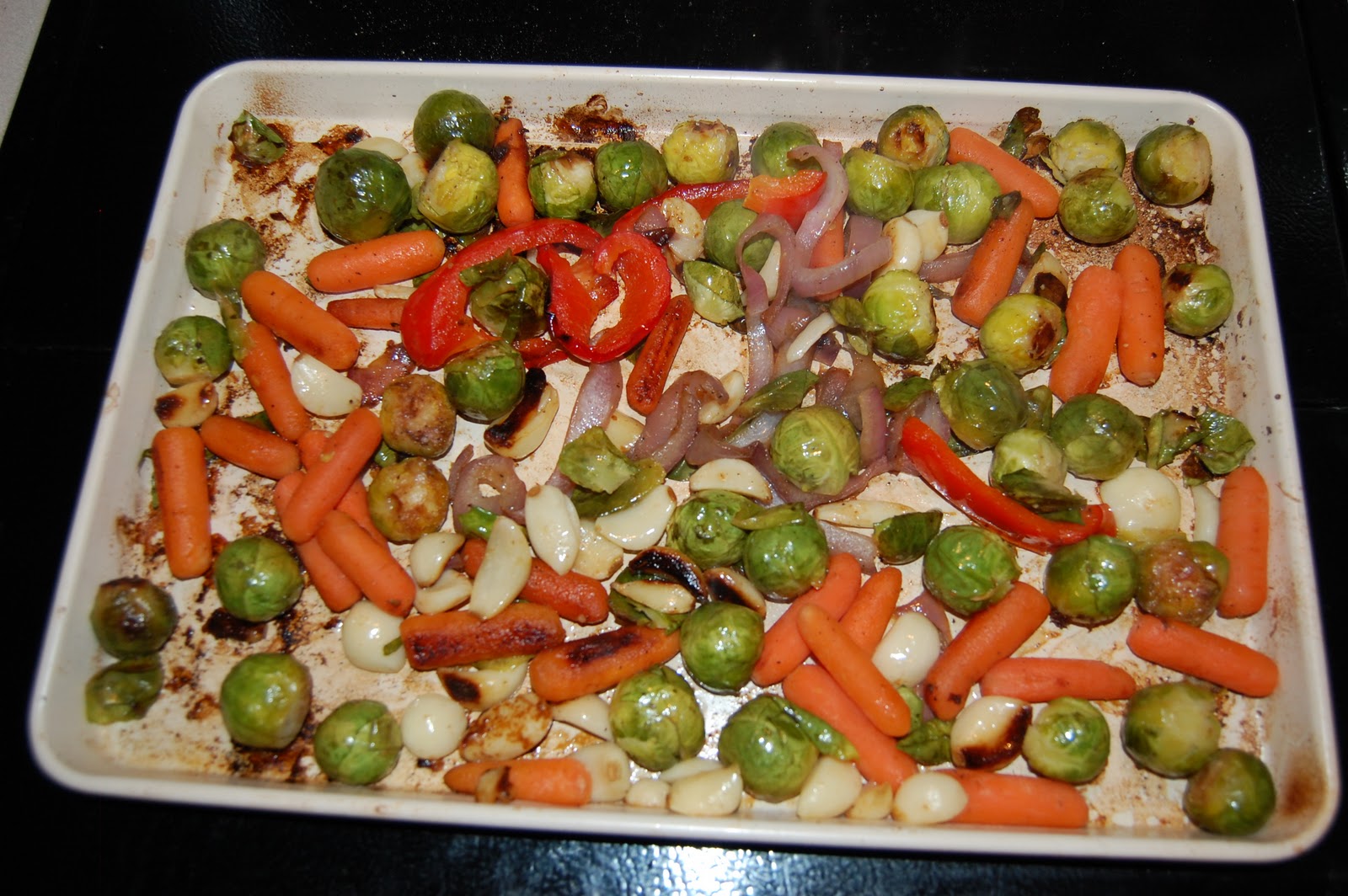 Healthy living one tip at a time.: Yummy brussels sprouts with garlic.