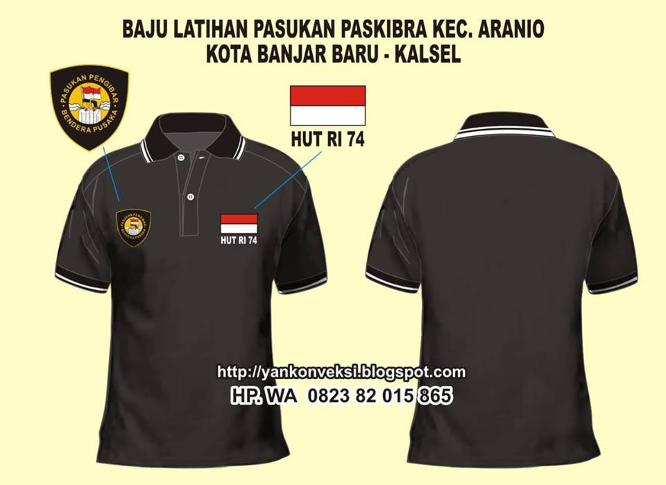 BAJU KAOS PASKIBRA