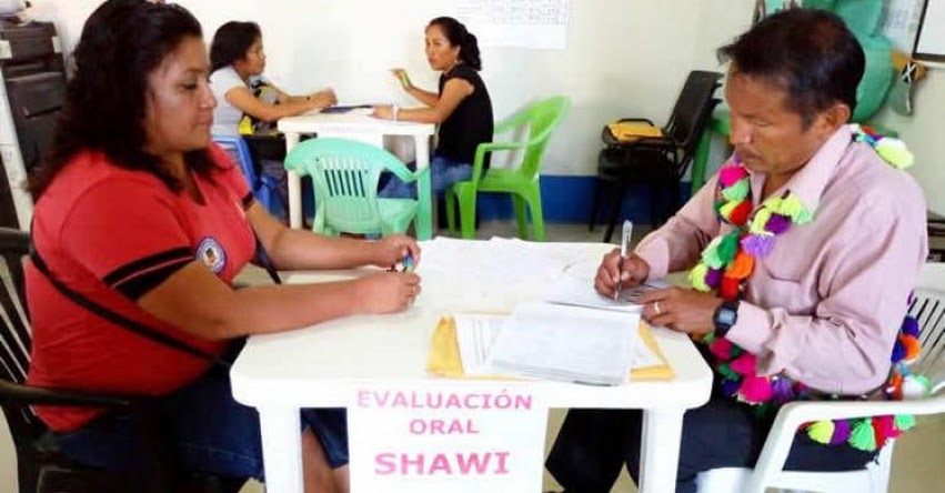 MINEDU: Más de 70 mil docentes fueron evaluados en lenguas originarias - www.minedu.gob.pe MINEDU: Más de 70 mil docentes fueron evaluados en lenguas originarias - www.minedu.gob.pe