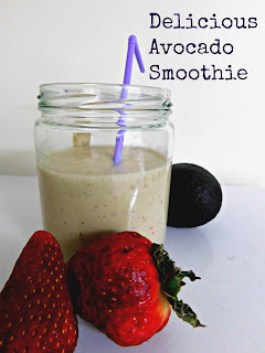 turning mommy avocado smoothie