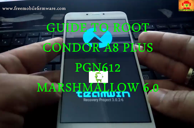 Guide To Root Condor Allure A8 PLUS PGN612 Marshmallow 6.0 tested method