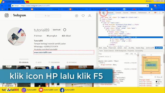 Cara post photo atau video Instagram via desktop Cara post photo atau video Instagram via desktop