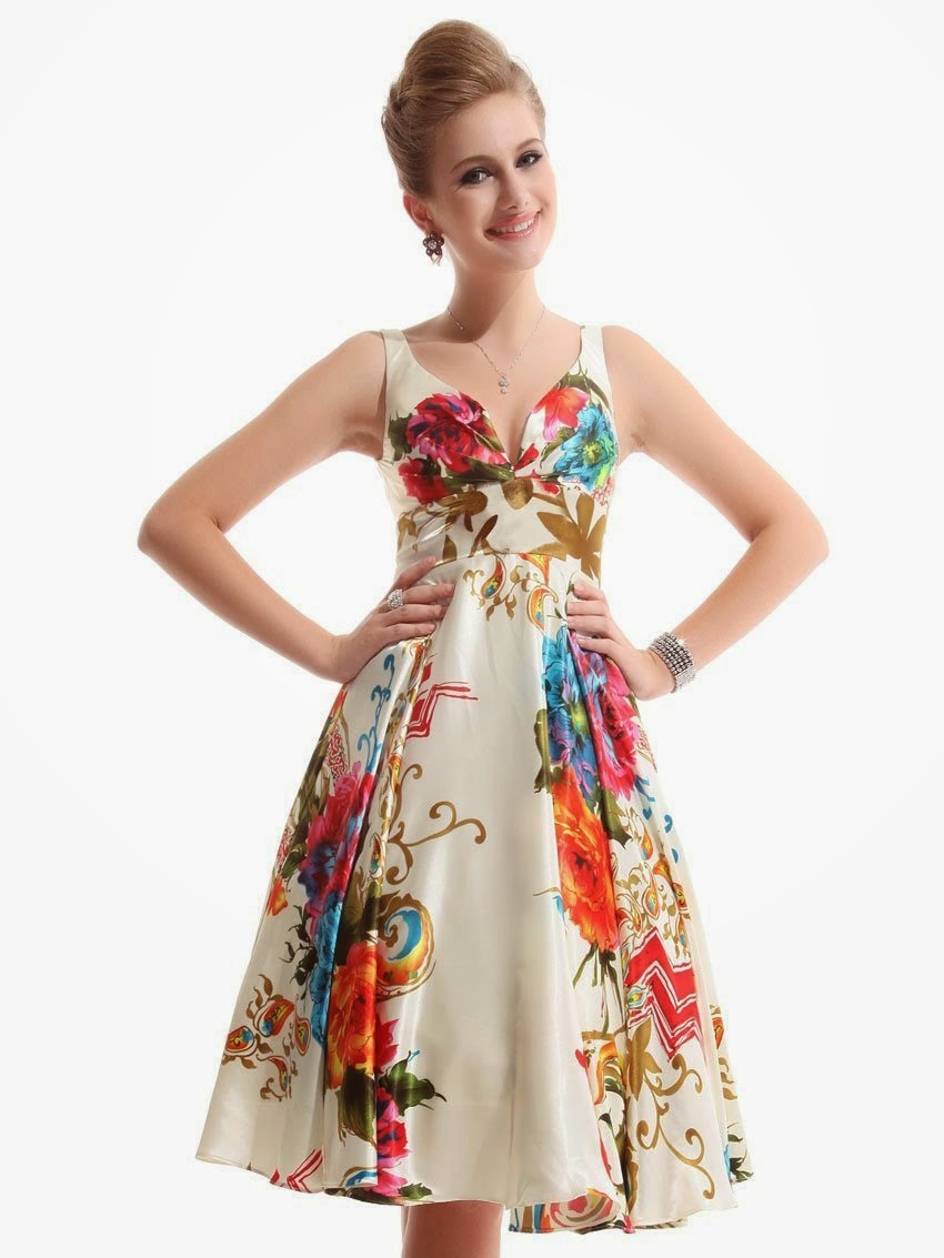 patterned dresses formal