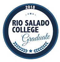 snapshot of badge 3. Text: Rio Salado College Graduate