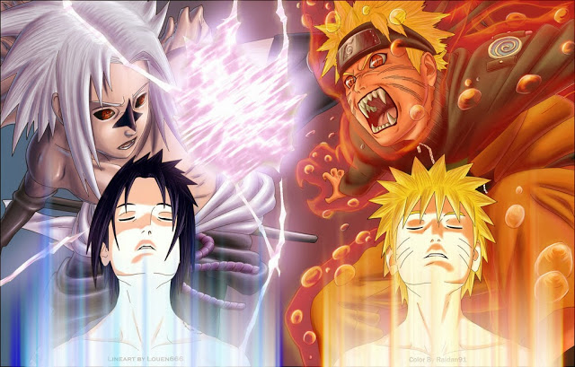 Gambar Foto Naruto Sasuke Berubah Keren Kata Kaguya