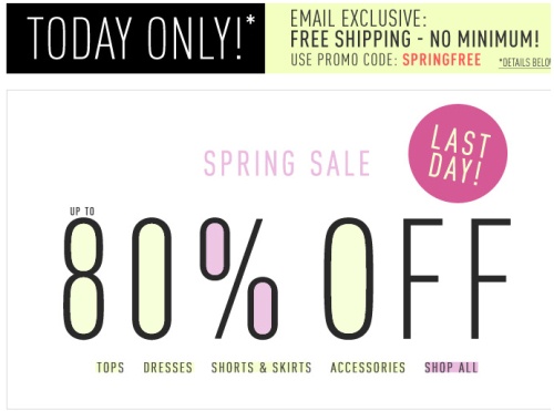 Forever 21 Canada: Free Shipping No Minimum + Up To 80% Off Spring ...