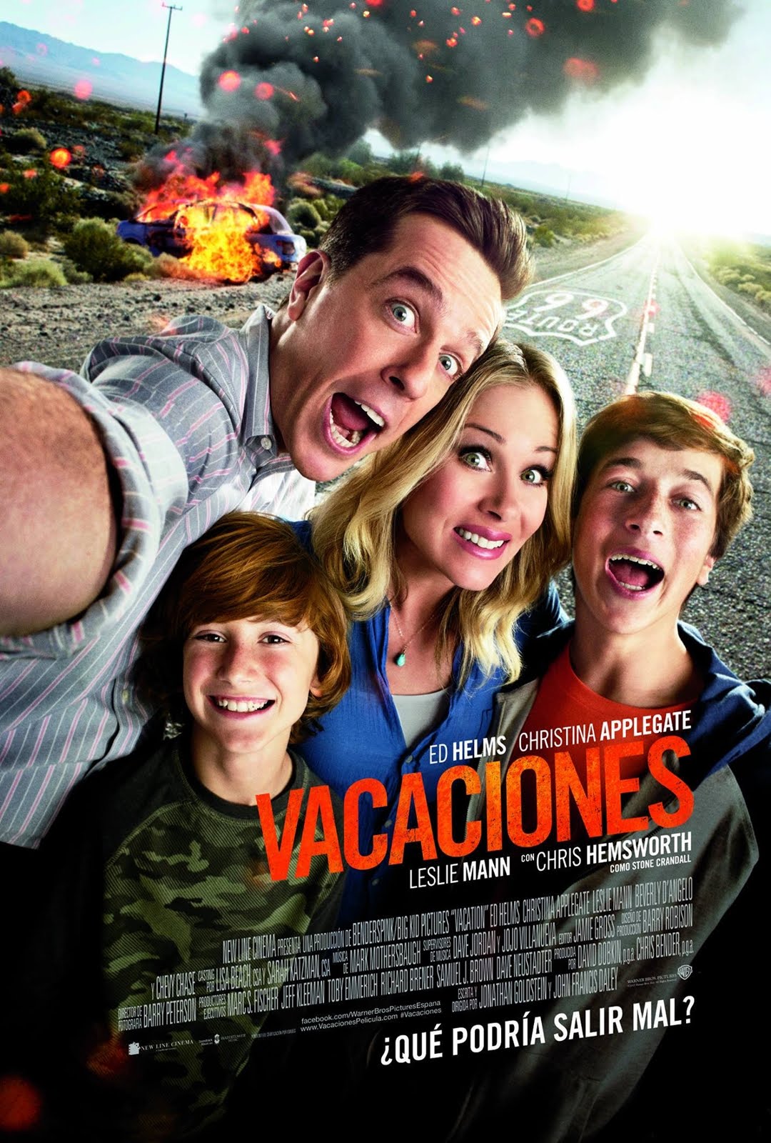 Película “Vacaciones” con Christina Applegate y Ed Helms Noticias de