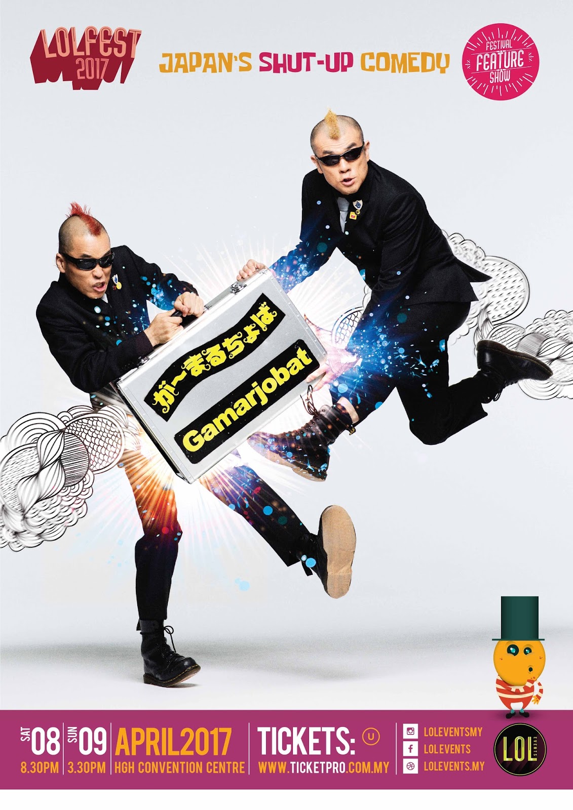 Gamarjobat, award-winning Japanese comedy duo is back in Malaysia Gamarjobat, award-winning Japanese comedy duo is back in Malaysia