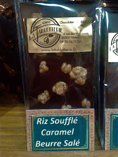 Tablette riz soufflé caramel beurre salé