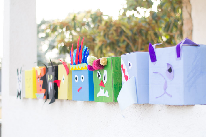 Disfraz Carnaval Cajas de cartón diy