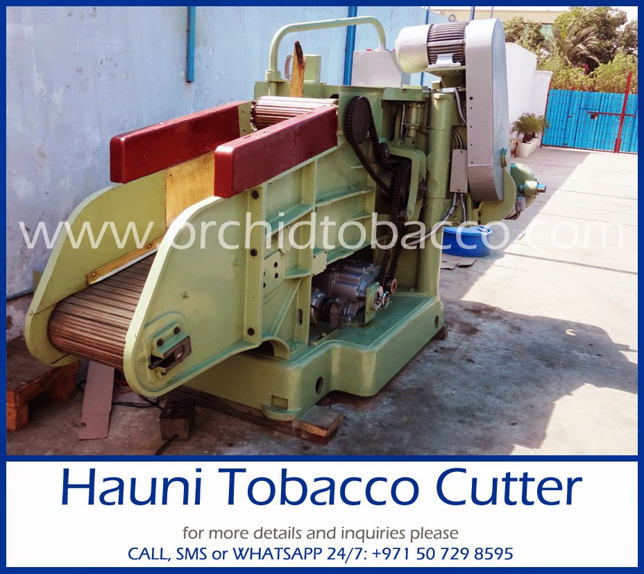 Hauni of Germay 5 Knife Tobacco Cutter