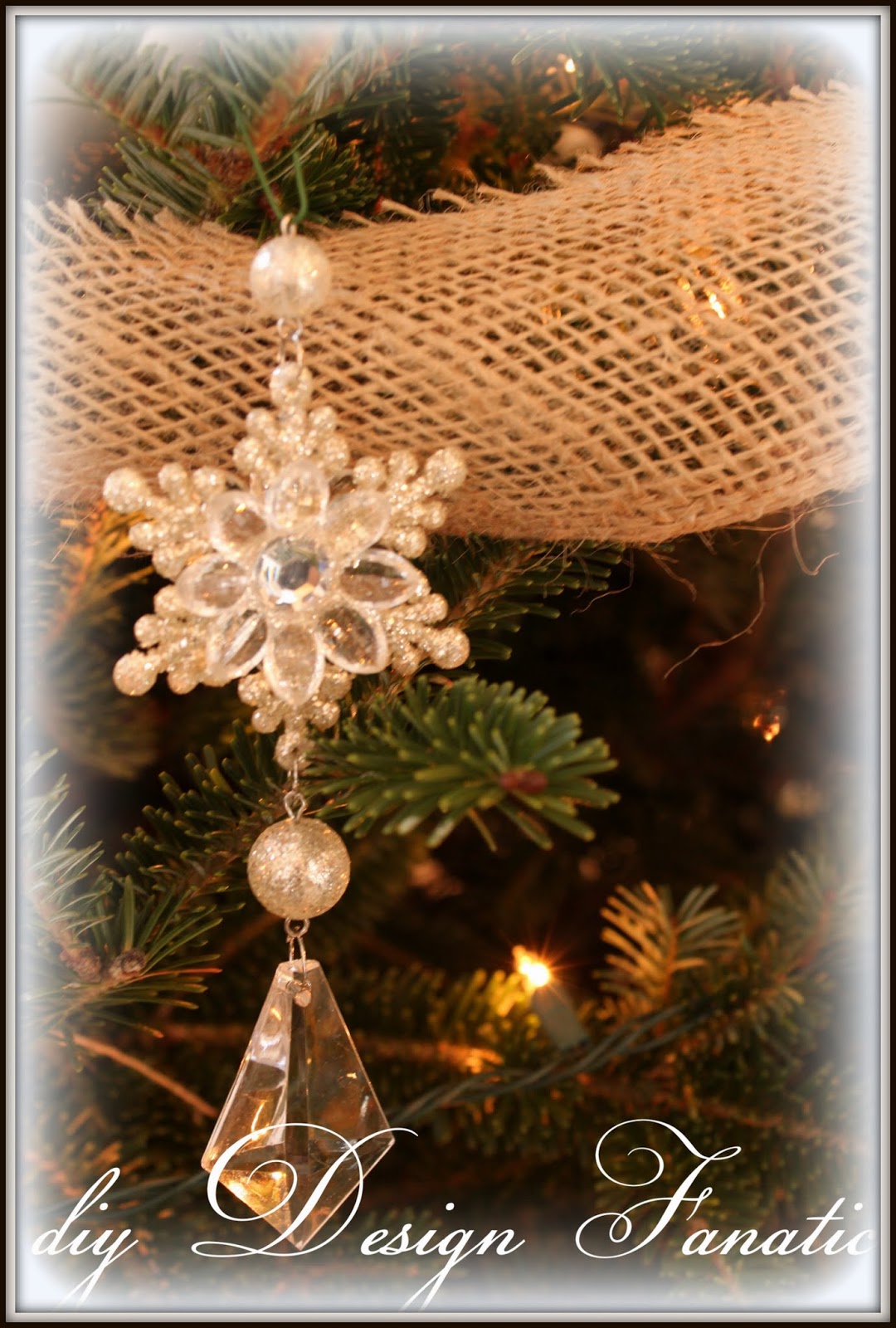 diy Design Fanatic Christmas Tree 2012