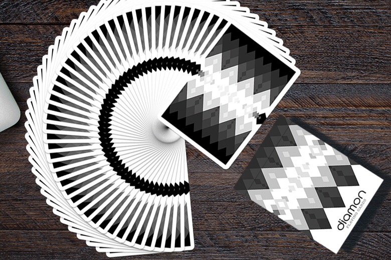 Cardistry First Look at Diamon Playing Cards No.10