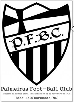 1° escudo: Terrestre Sport Club – Belo Horizonte (MG), Fundado em