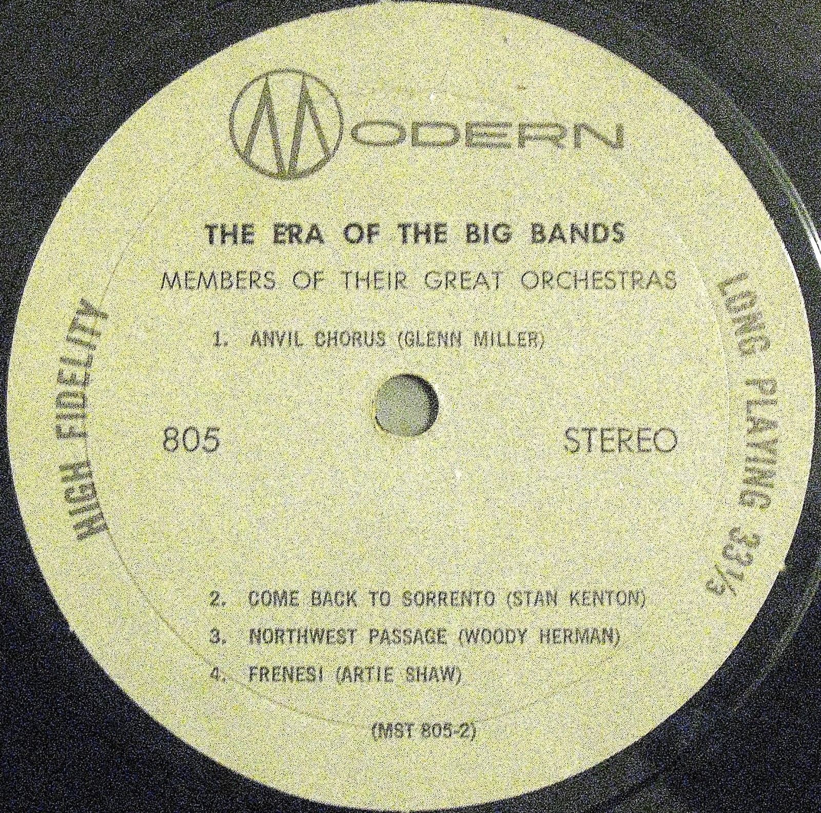 The World of Budget Vinyl Records The Era Of The Big Bands As Played