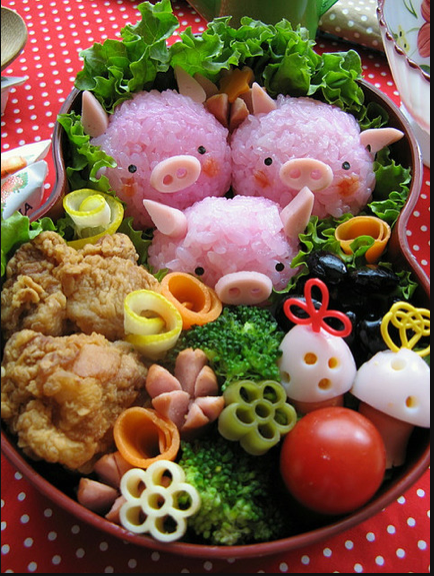 Alat hias bento bekel: Cara membuat Bento