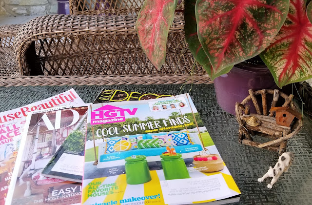 Why I can't live without these 4 interior design magazines - 4 magazine covers bohohome.com @bohosusan