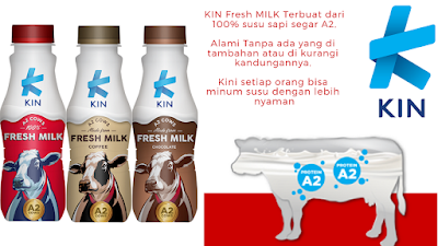  KIN Fresh Milk, Susu Segar Enak Bebas Eneg