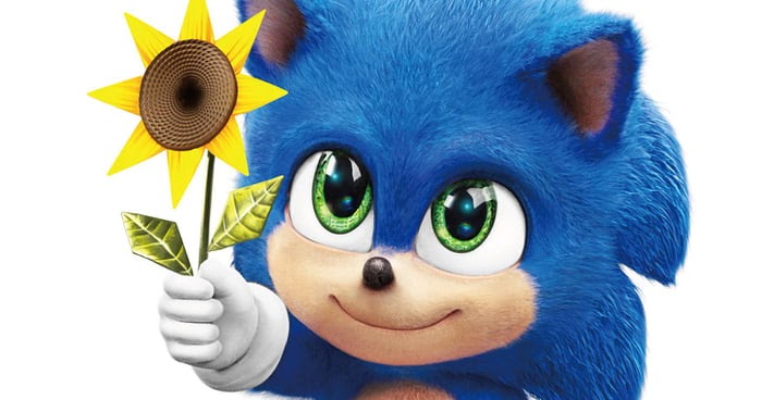 baby sonic teddy