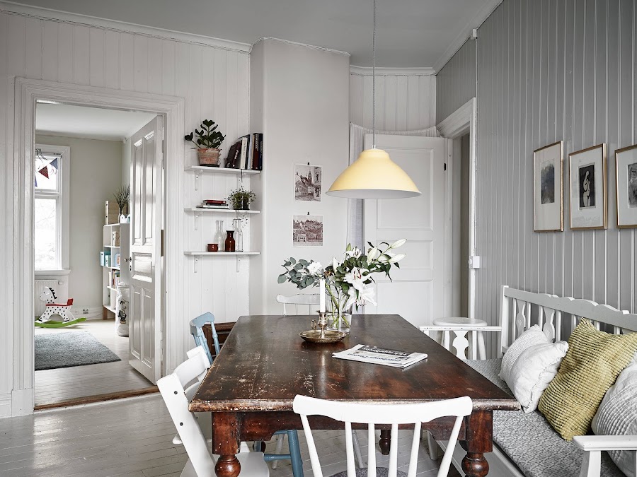 Una reforma con cuidados elementos originales