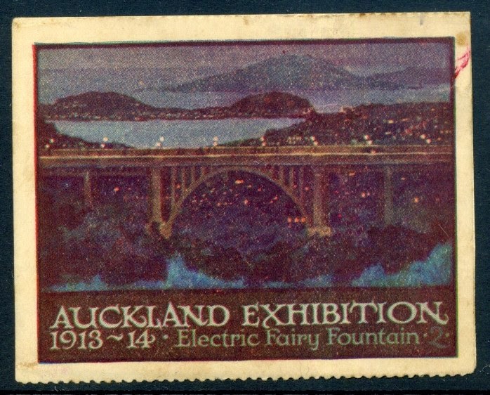Virtual New Zealand Stamps: 1913 Auckland Exhibition Overprint.