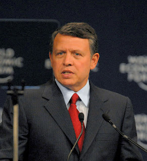 King Abdullah addressing the Opening Plenary session of the World Economic Forum in 2008. Credit: World Economic Forum photo
