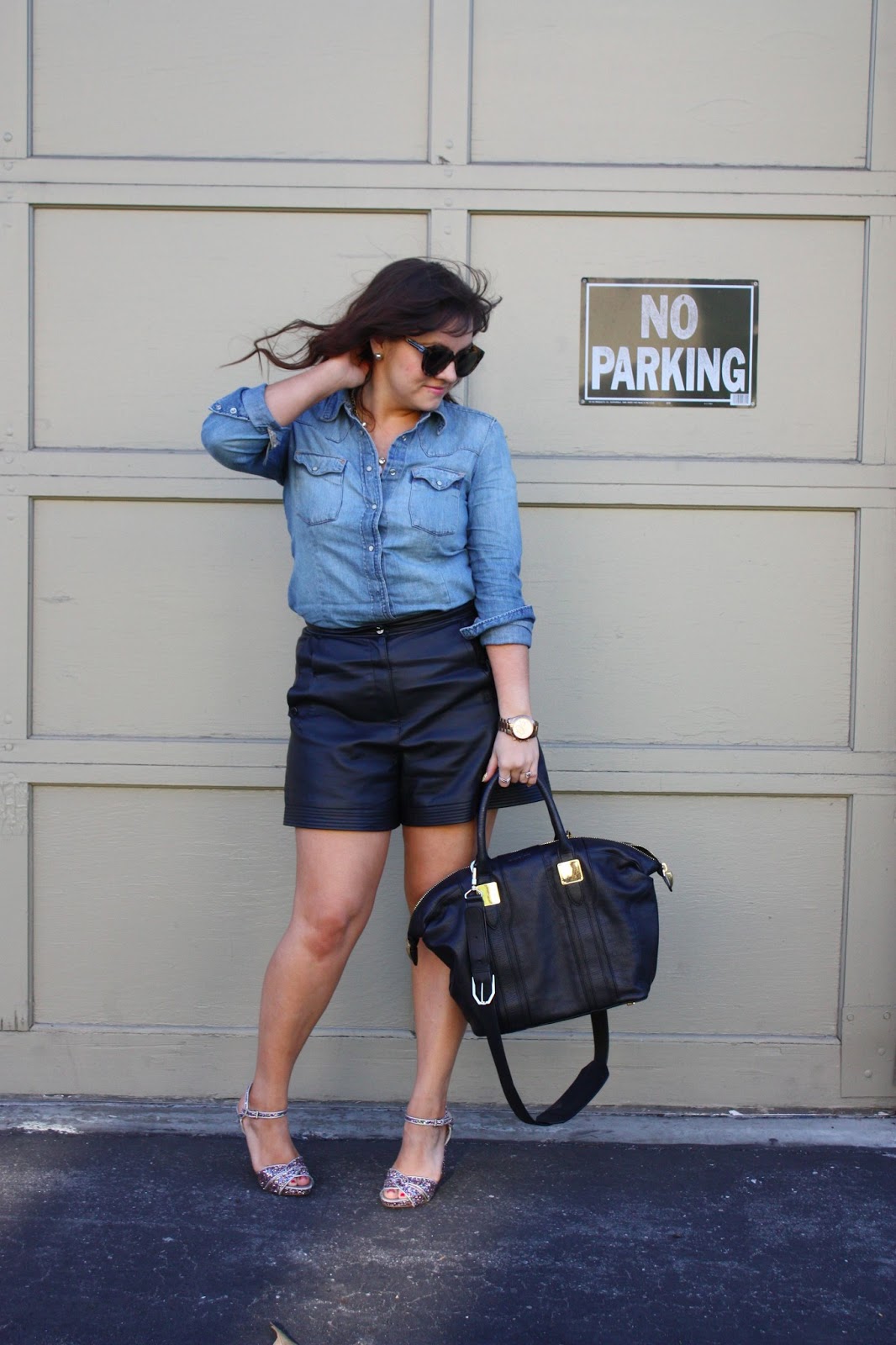 It's because I think too much: Denim, Glitter, and Leather, Oh My!